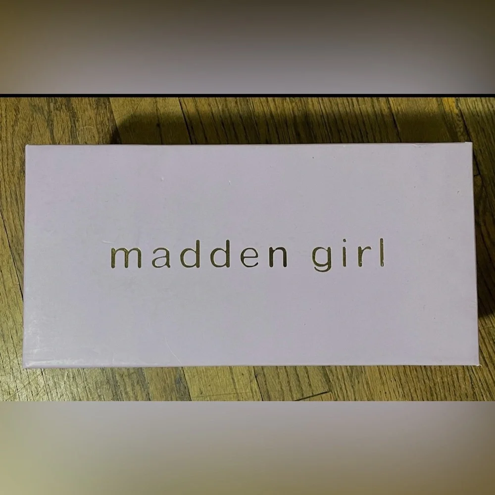 Madden Girl Pastel Purple Empty Storage Shoe Box